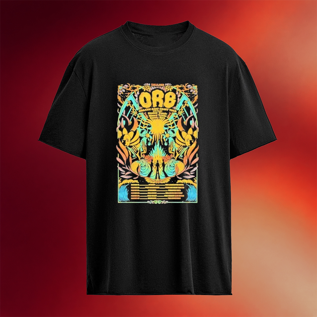 ORB Organic East Coast Tour 2026 T-Shirt Fan Merch Gifts For Friends