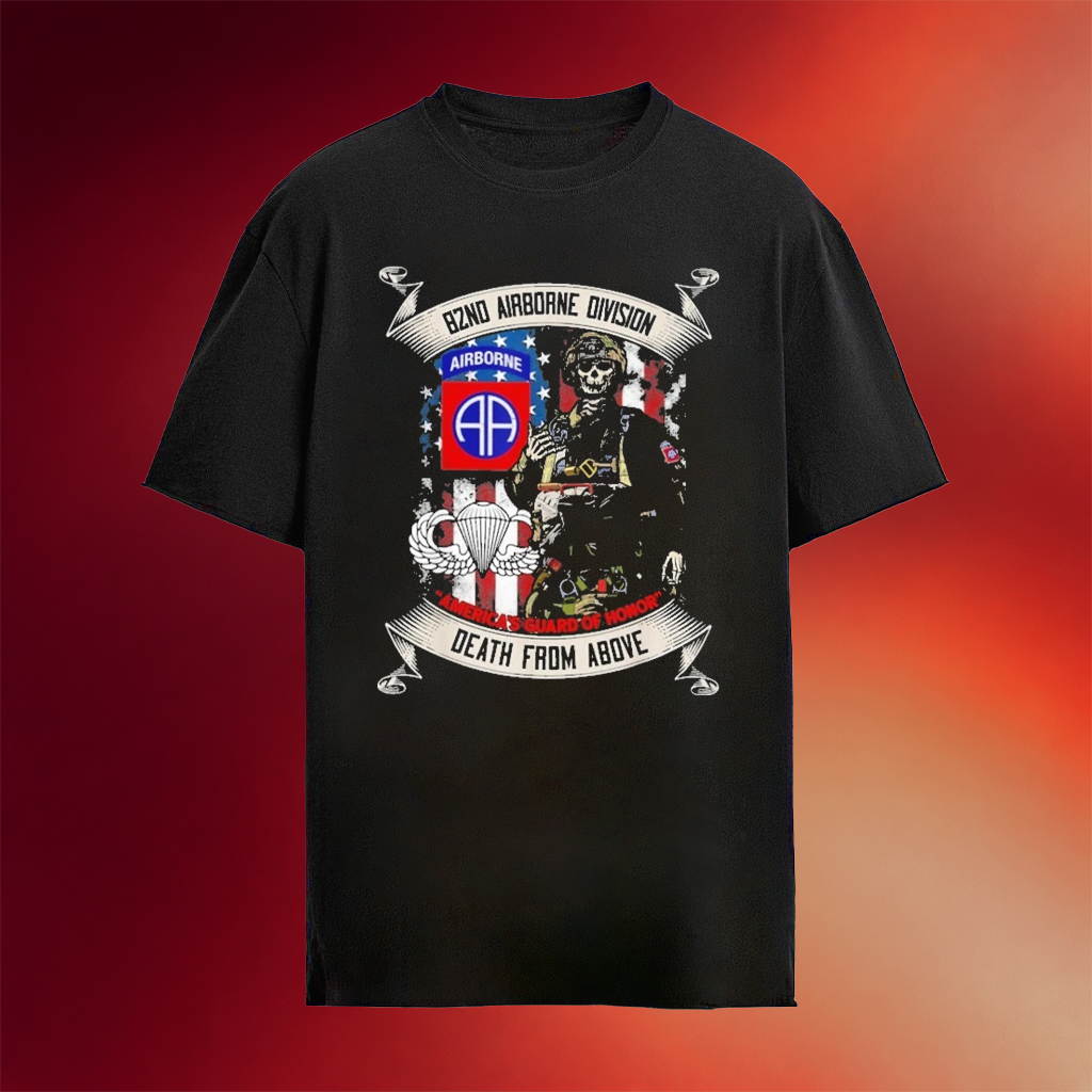 Paratroopers Airborne Division Paratrooper Fort Bragg T-Shirt US Airborne Merch Veteran Gifts