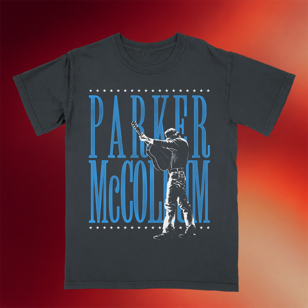 Parker McCollum Merch  Blue Star PM T-Shirt Gifts For Music Enthusiasts