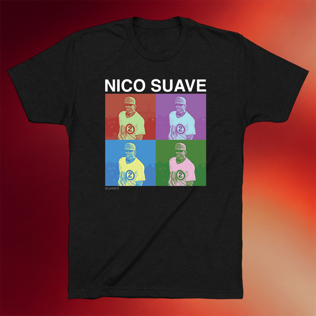 Obvious Shirts Merch 2026 Nico Suave Pop Art T-Shirt Chicago Baseball Nico Hoerner #2 Shirt