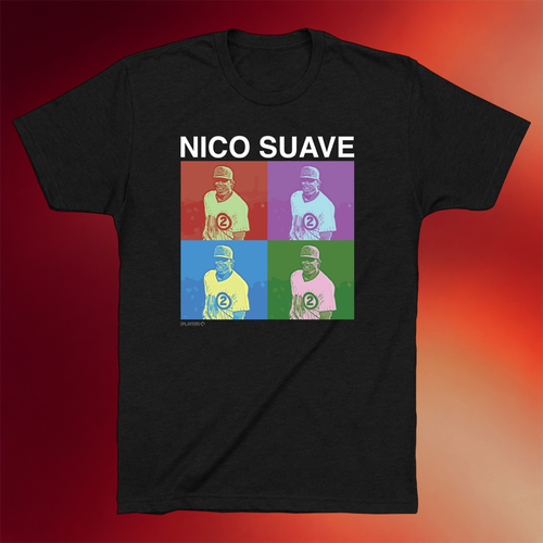 Obvious Shirts Merch 2026 Nico Suave Pop Art T-Shirt Chicago Baseball Nico Hoerner #2 Shirt