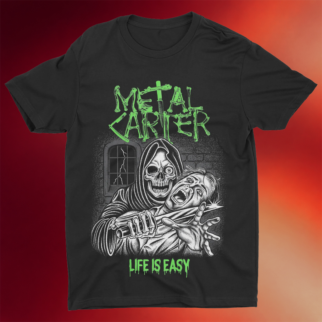 Night Shift Merch Metal Carter Shirt Life Is Easy T-Shirt Present For Husband