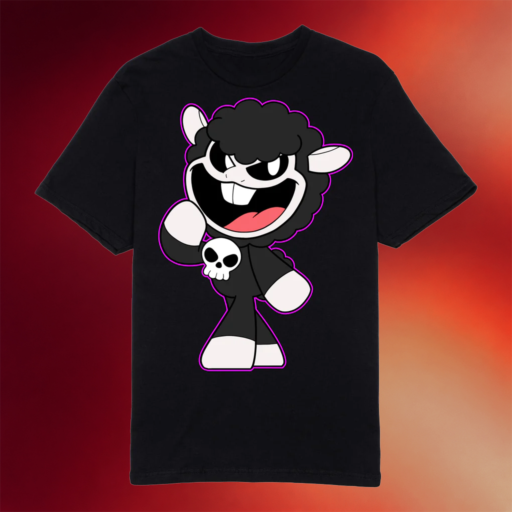 Poppy Playtime Merch BabaChops Black T-Shirt Birthday Present For Friends
