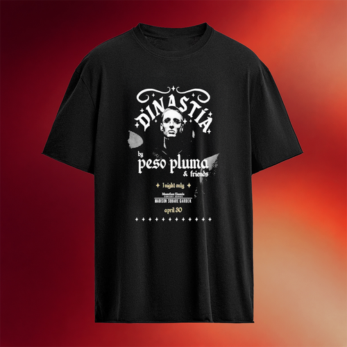 Peso Pluma DINASTIA Tour April 30 2026 Madison Square Garden New York NY T-Shirt Fan Merch