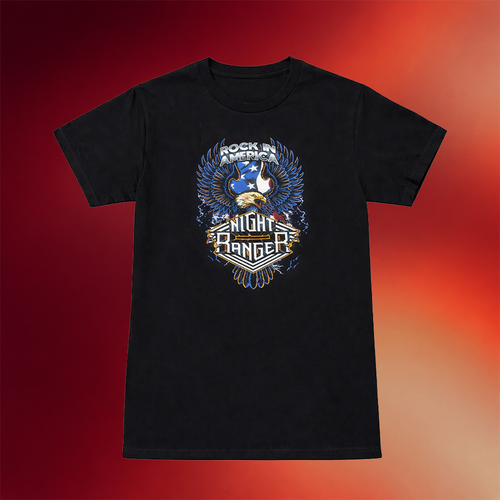 Night Ranger Merch 2026 Rock In America T-Shirt Night Ranger Shirt Gifts For Rock Fans
