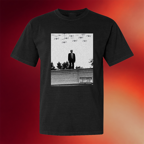 Old Row Merch America First Trump Drone T-Shirt Birthday Gift For Dad
