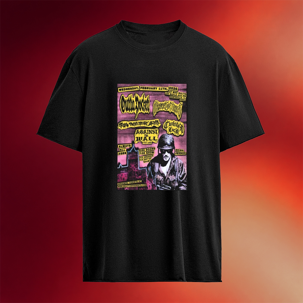 Outta Pocket Huntsville Alabama February 11 2026 Shirt Outta Pocket Merch Gifts For Band Fans