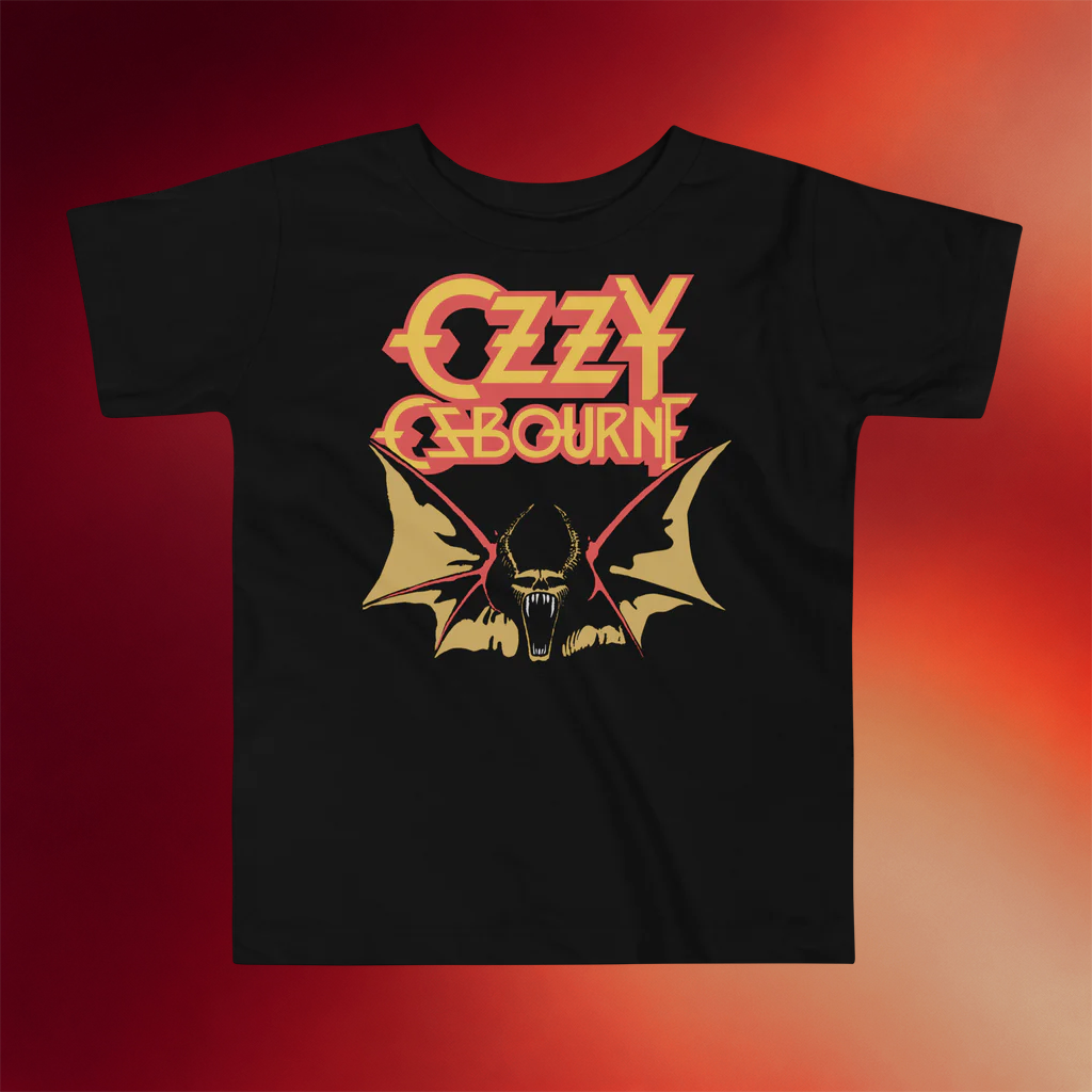 Ozzy Osbourne Merch 2026 Ozzy Bat T-Shirt Black Prince of Darkness Shirt Gifts For Fans