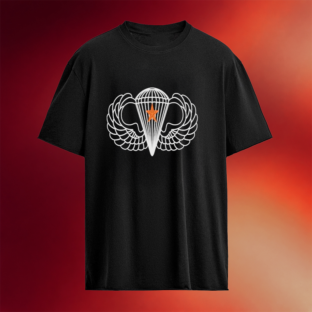 One Combat Jump Wing T-Shirt Birthday Present For Dad
