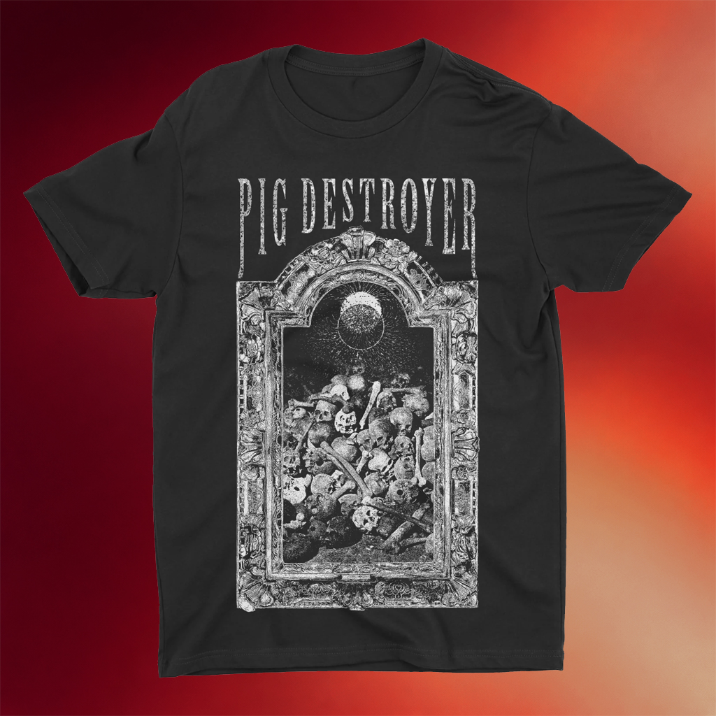 Night Shift Merch 2026 Pig Destroyer Catacombs T-Shirt Gifts Ideas For Husband
