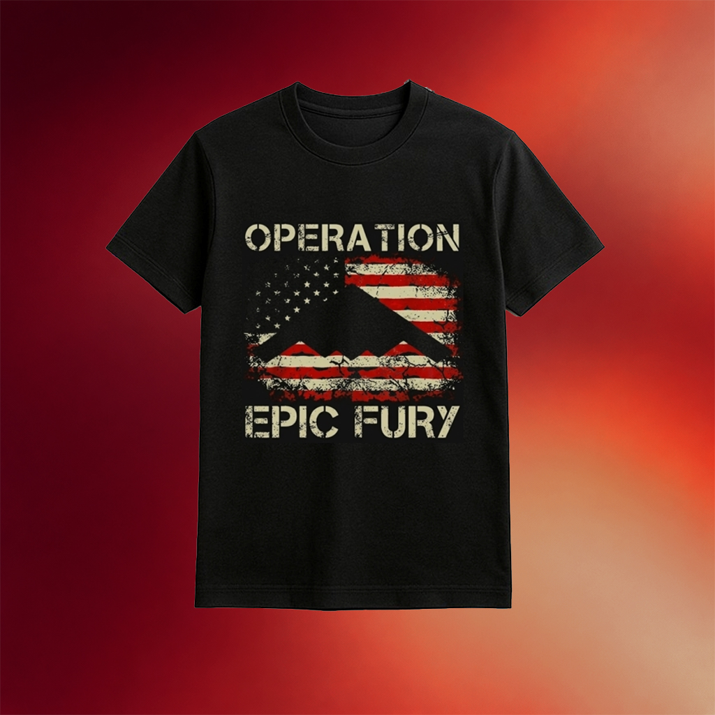 Operation Epic Fury Shirt Us Israel Attack Iran T-Shirt Gifts For Father
