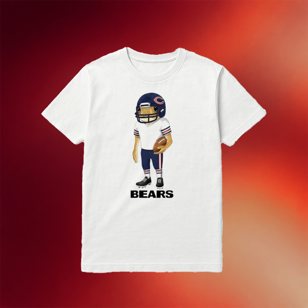 Bad Bunny Bears Concho Shirt Chicago Football Merch Unique Gifts For Football Fans
