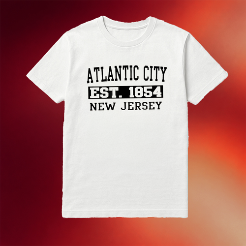 Atlantic City Est 1854 New Jersey Shirt Present For Husband