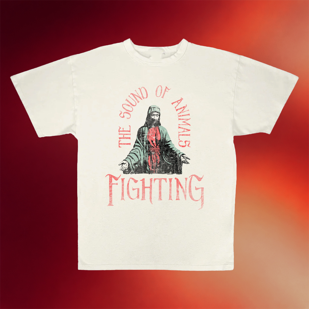 Born Losers Records Merch 2026 The Sound Of Animals Fighting Maiden T-Shirt Gifts For BFF