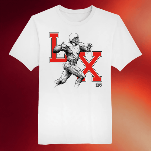 America250 Merch LX Game Day Men's T-Shirt Presents For Football Fans