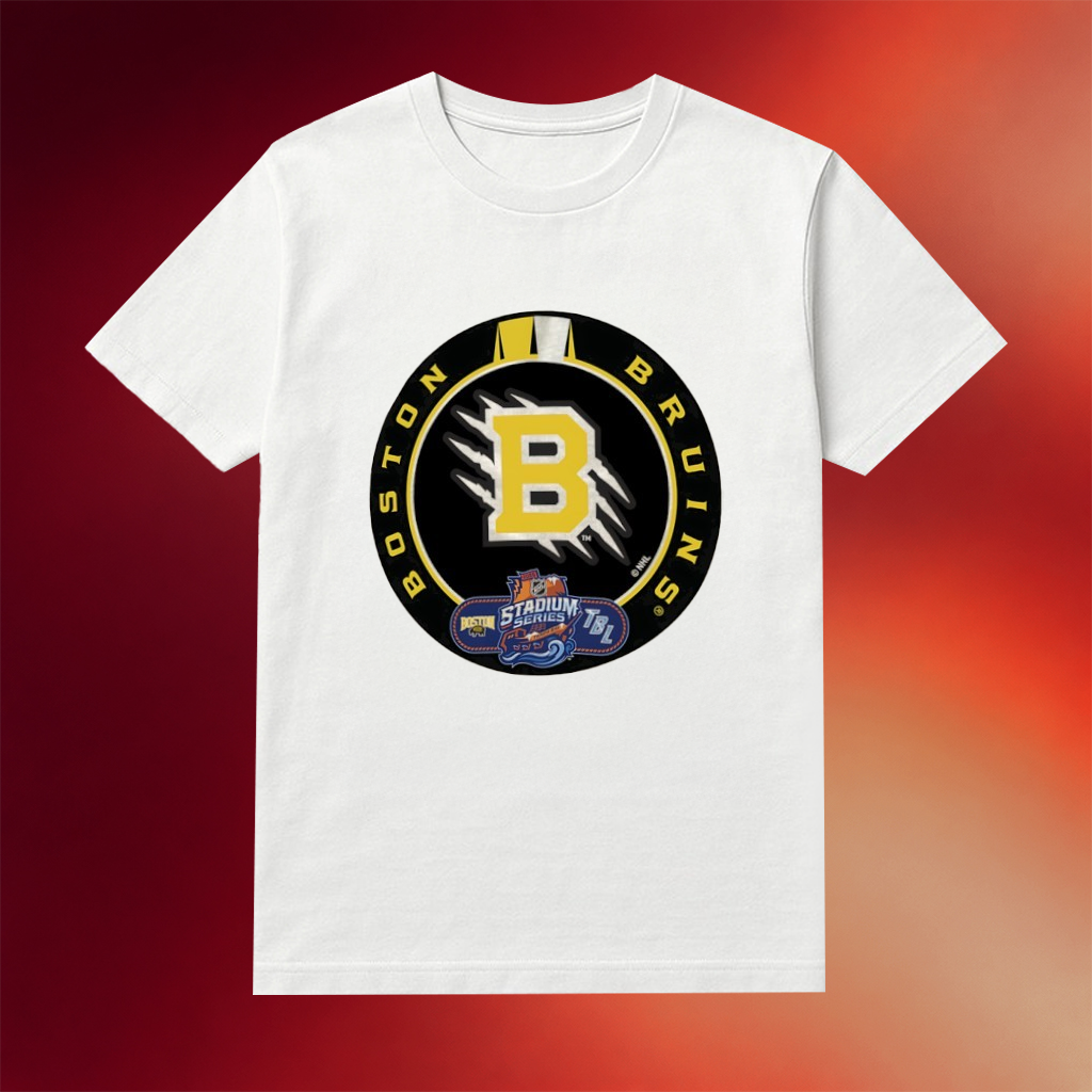 Boston Hockey 2026 Stadium Series Team Shirt Hockey Game Day Apparel Bruins Merch