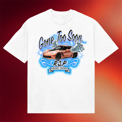 BigTime Merch Gone Too Soon RIP T-Shirt Birthday Gift For Husband