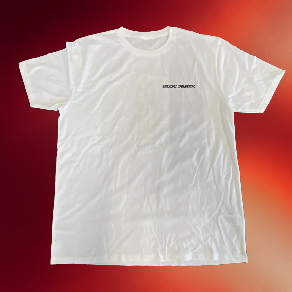Bloc Party Merch Distort T-Shirt Bloc Party Shirt Best Gifts For Rock Band Fans