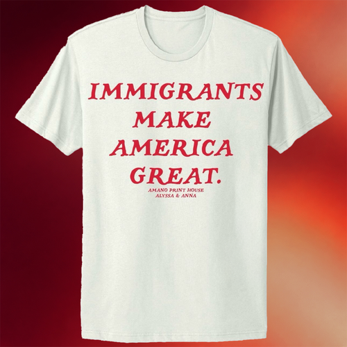 Alyssa Anna Jewelry Merch Immigrants Make America Great Shirt Gifts For Friends