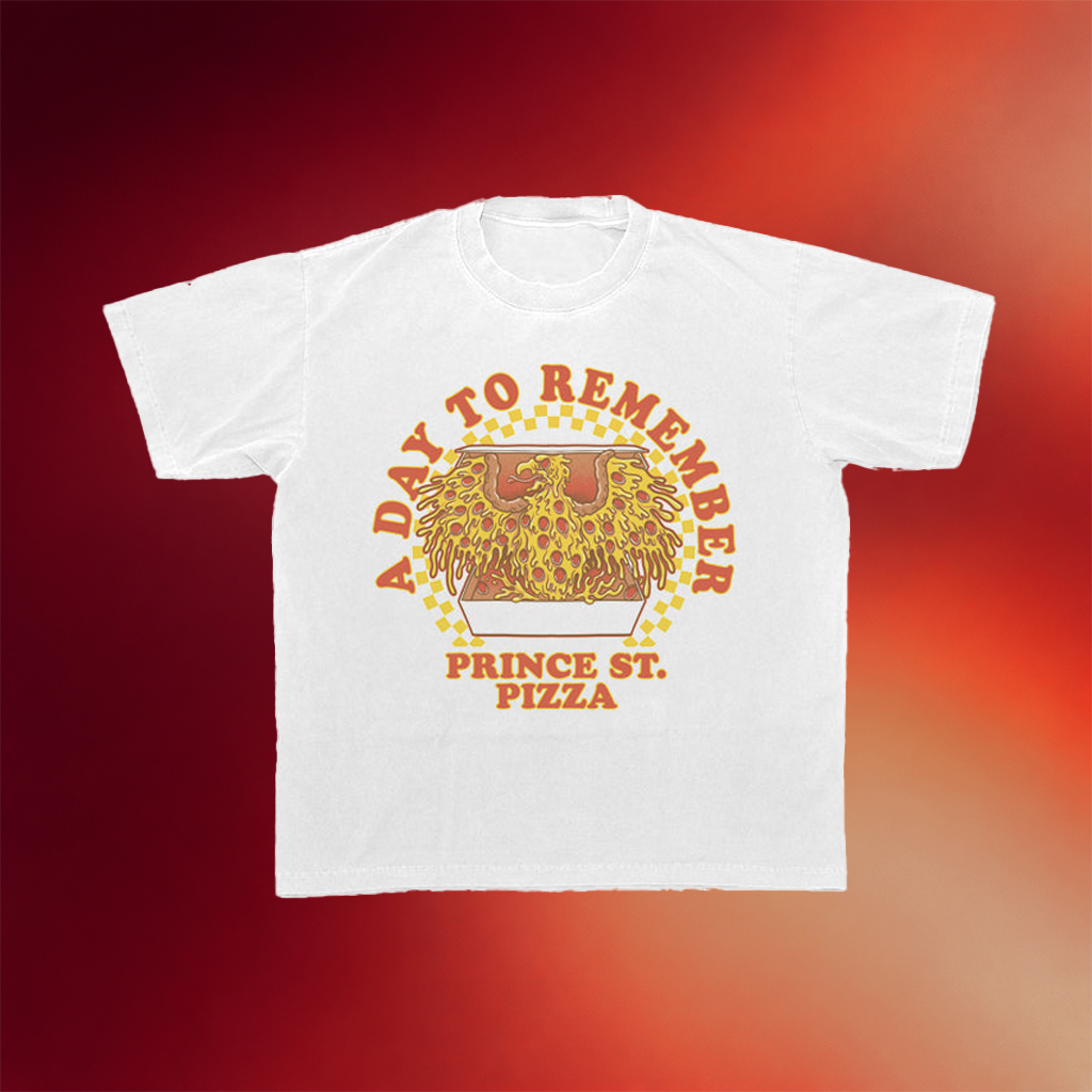ADTR Merch Prince St Pizza T-Shirt Birthday Ideas For Sister
