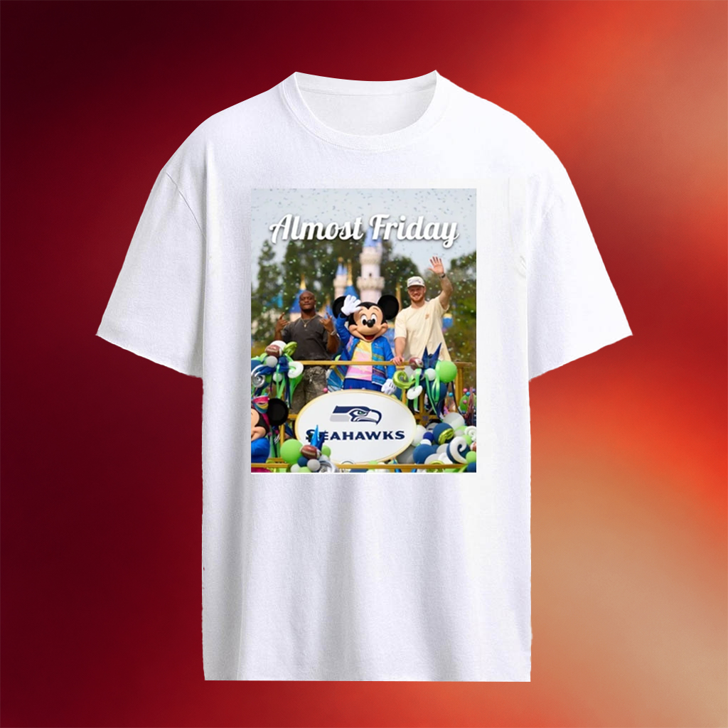 Almost Friday Seahawks Logo Shirt Presents For Football Fans