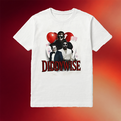 Diddywise Diddy Baby Oil Horror Clown Mask Shirt Gifts For Best Friends
