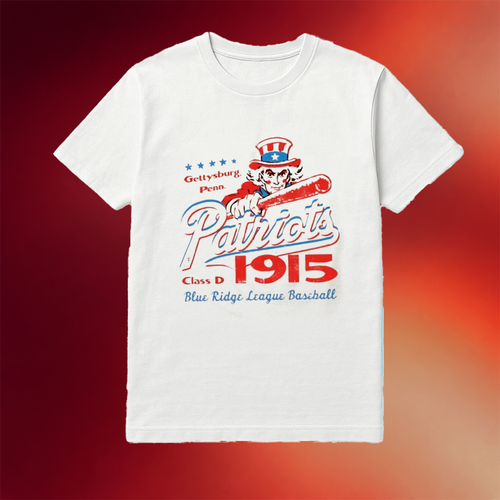Gettysburg Patriots Pennsylvania Vintage Defunct Baseball Teams Shirt Gifts For Brother