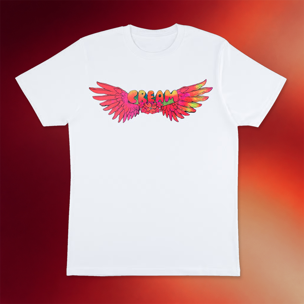 Cream Merch Wings Cream Band T-Shirt Unique Gifts For Music Lovers