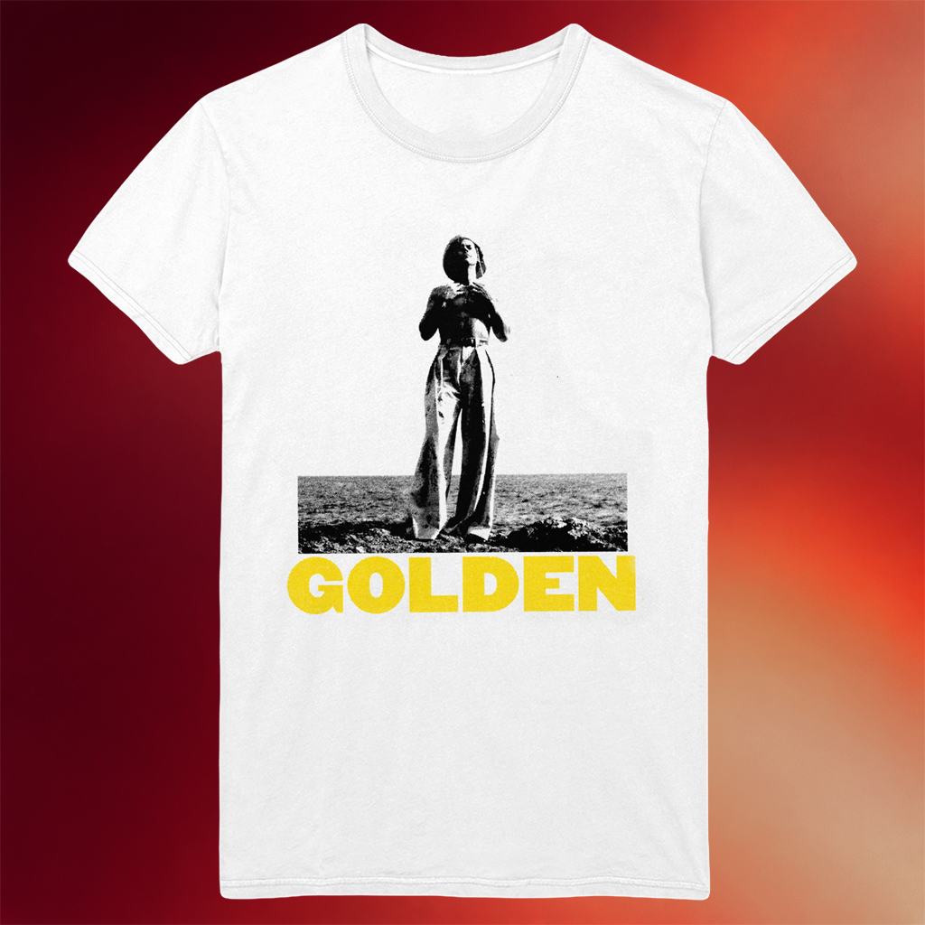 Harry Styles Merch Golden T-Shirt Harry Styles Shirt Gifts For Her