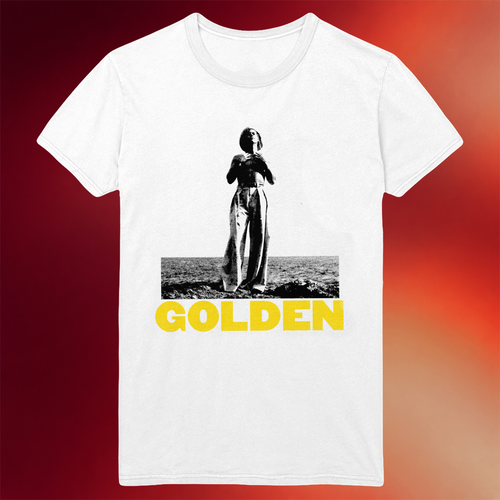 Harry Styles Merch Golden T-Shirt Harry Styles Shirt Gifts For Her