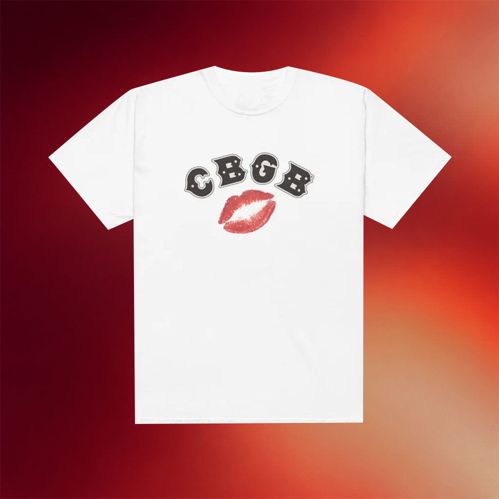 CBGB Merch CBGB Logo Kiss T-Shirt Birthday Gift For Sister