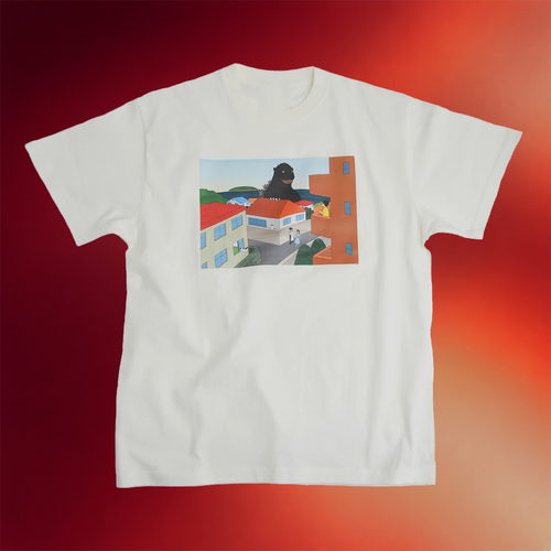 Godzilla Merch 2026 Ah Godzilla White T-Shirt Birthday Presents For Boyfriend