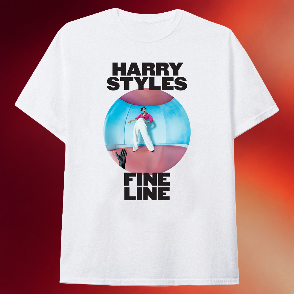 Harry Styles Merch Harry Styles Fine Line White T-Shirt Gifts For Brother