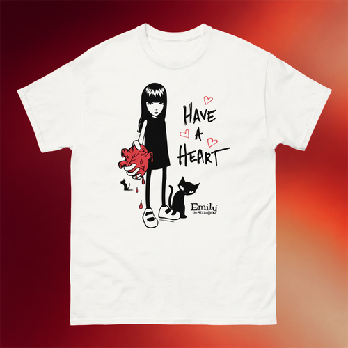 Emily Strange Merch Have A Heart T-Shirt Emily The Strange Shirt Gifts For Sister