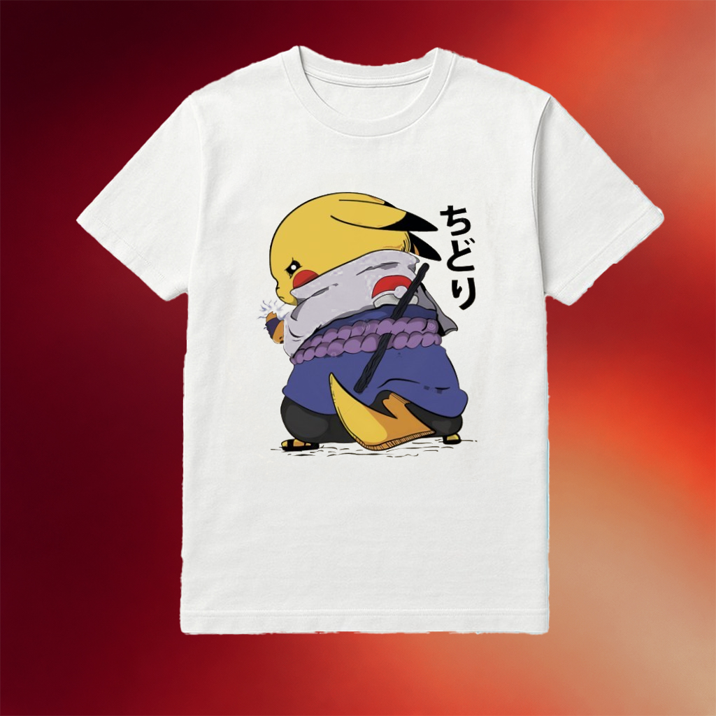 Naklejka Pokemon Pikachu Pika Cartoon Shirt Gifts For Best Friends