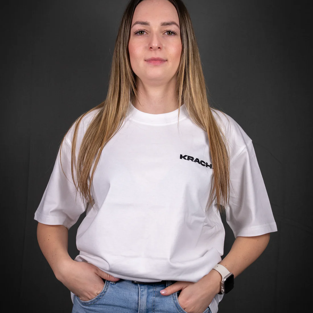 Krach Music Merch Krach White T-Shirt Birthday Gift Ideas For Her