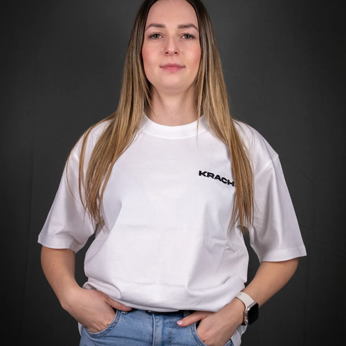 Krach Music Merch Krach White T-Shirt Birthday Gift Ideas For Her