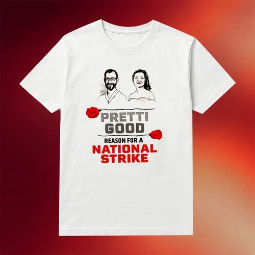 Pretti Good Reason For A National Strike T-Shirt Birthday Gift Ideas For Her