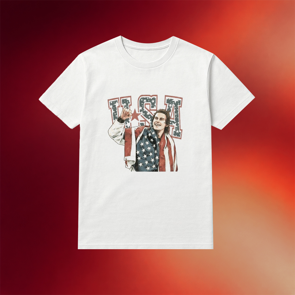 Jack Hughes USA Gold Hockey 2026 Shirt Jack Hughes USA Hockey Gold Medal Merch