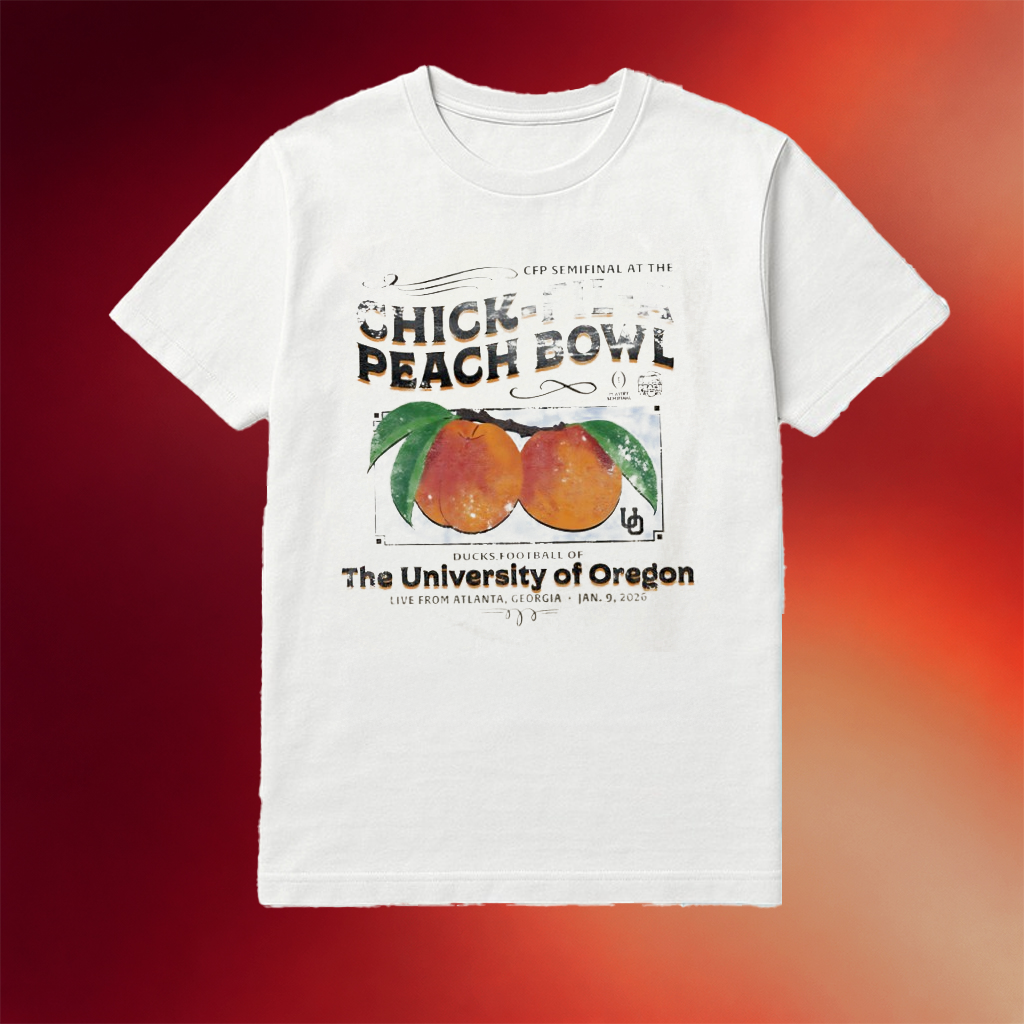 University Of Oregon Cfp Semifinal At The 2026 Peach Bowl Vintage Shirt