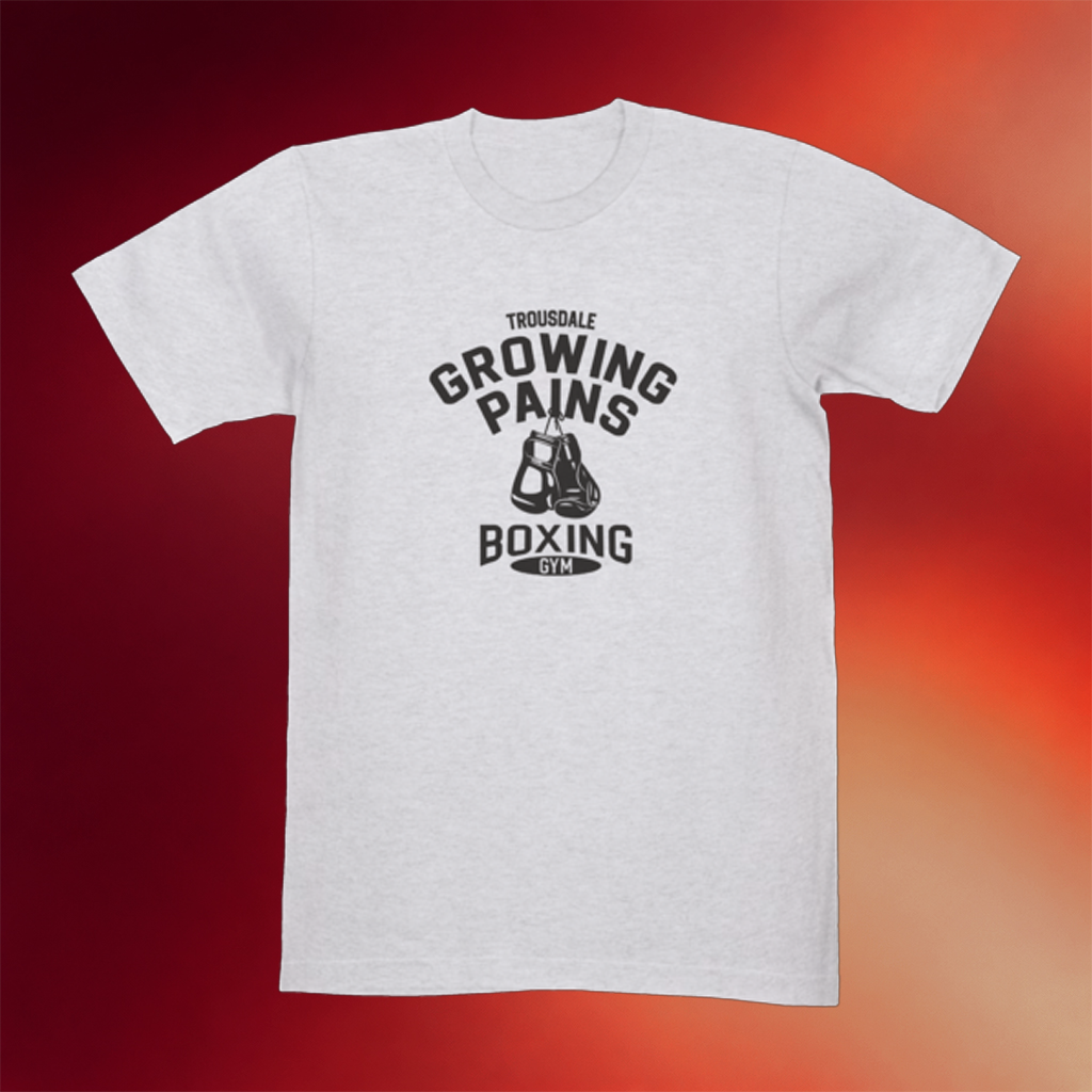 Trousdale Merch Growing Pains Boxing T-Shirt Trousdale Shirt Birthday Gifts For Boyfriend