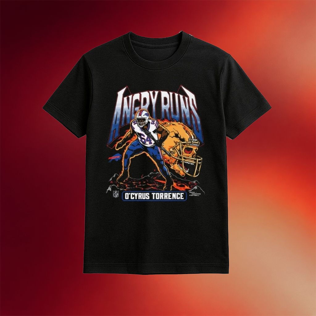 Buffalo Football Angry Runs Ocyrus Torrence Shirt Presents For Football Fans
