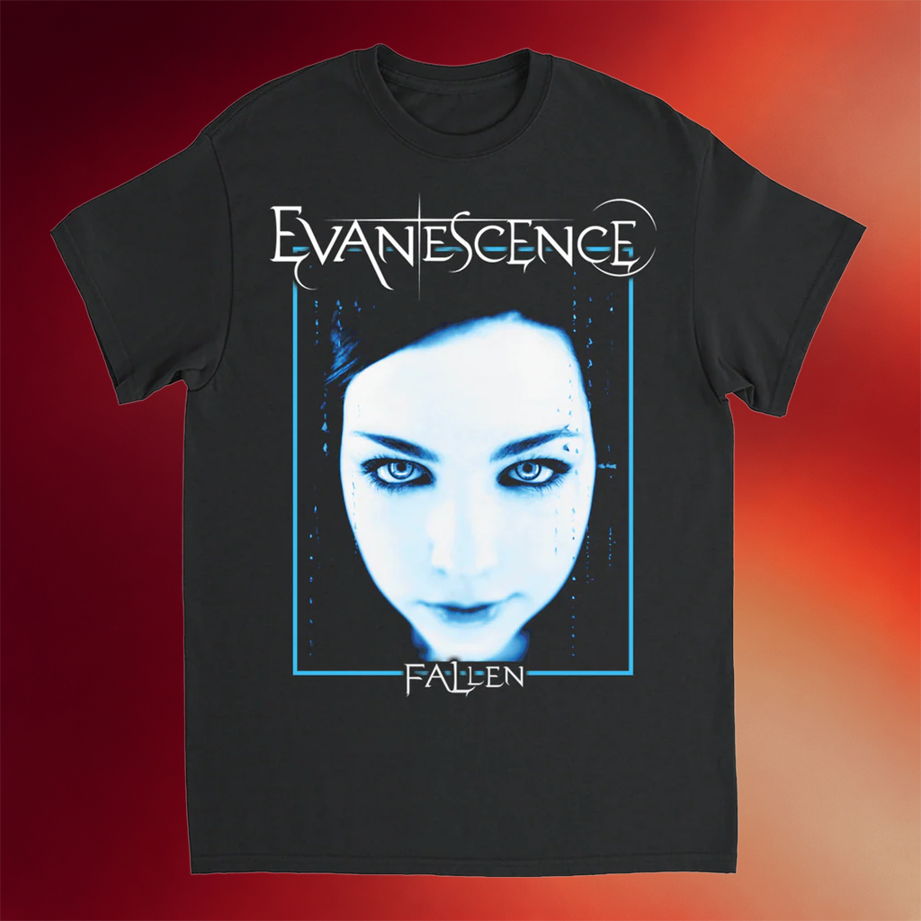 Evanescence Merch 2026 Fallen Album Art T-Shirt Evanescence Band Shirt Gift For Rock Lover