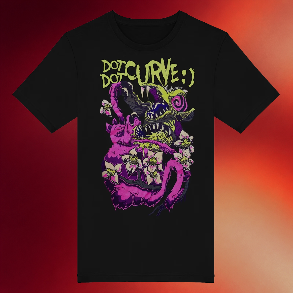 Dot Dot Curve Merch 2026 AHHH T-Shirt Dot Dot Curve Shirt Gift For Music Lovers