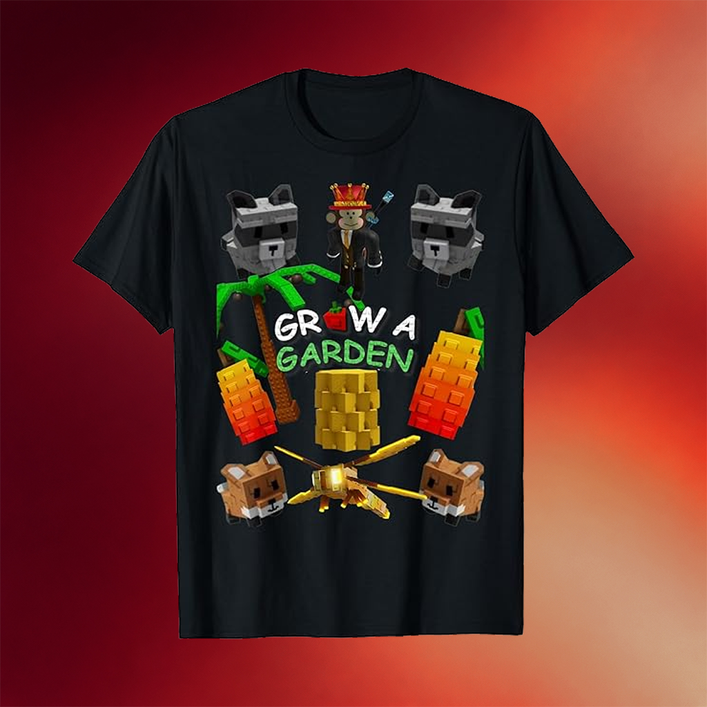 Grow A Garden Merch Grow A Garden Gamer T-Shirt Cool Gifts For Son ( them size Kid )