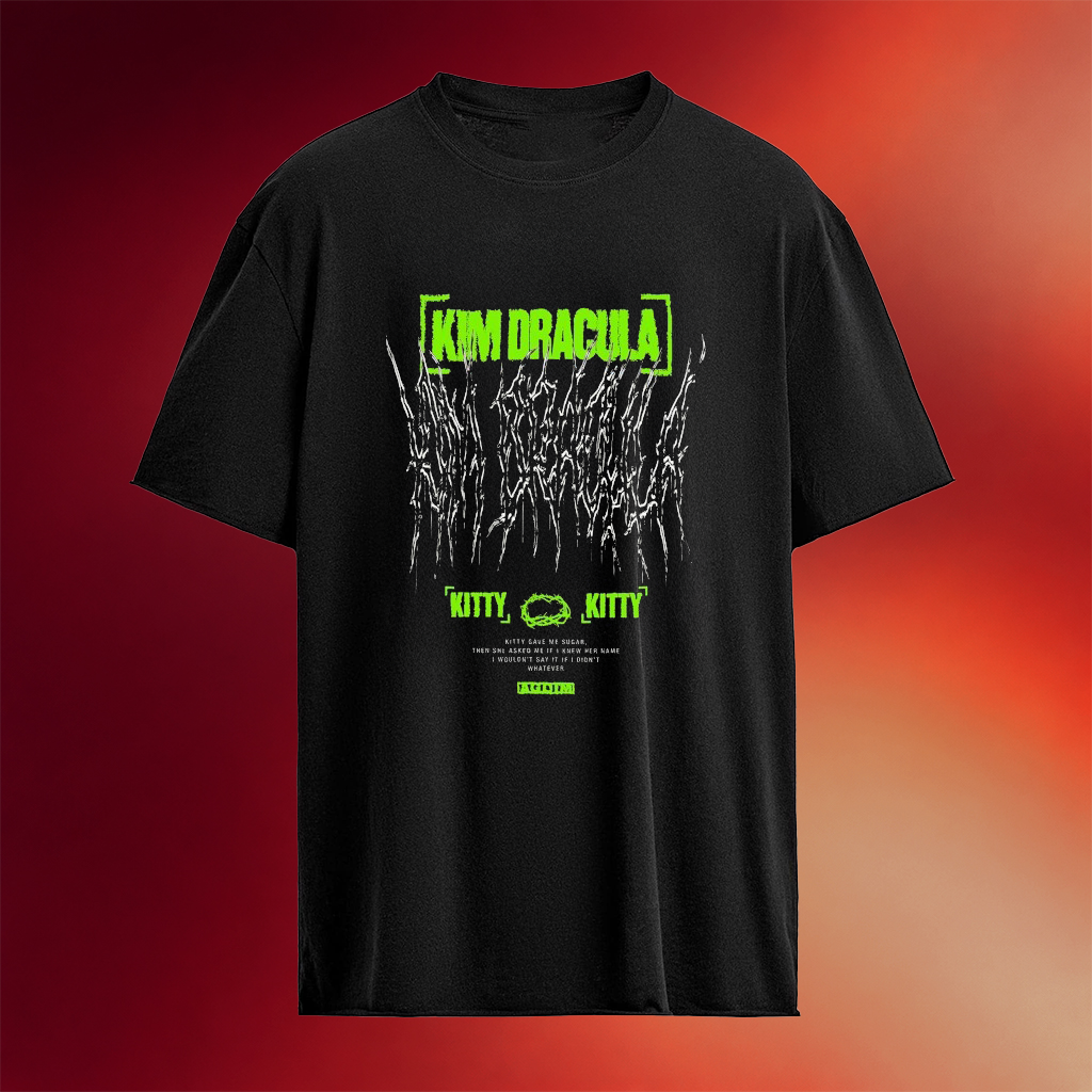 Kim Dracula Kitty Kitty T-shirt Kim Dracula Merch Best Gift For Band Fans