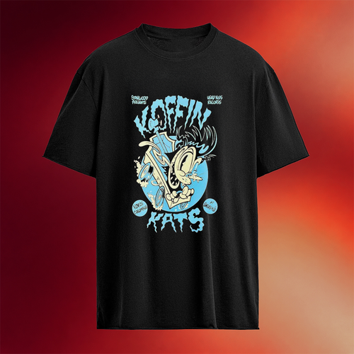 Koffin Kats Jan 24 2026 Skully's Music Diner Columbus OH T-shirt Koffin Kats Merch