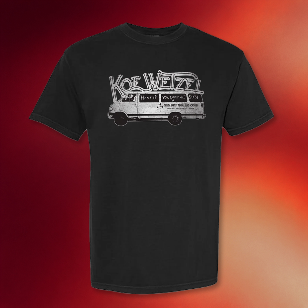 Koe Wetzel Merch Church Van T-Shirt Music Lover Gifts For Him