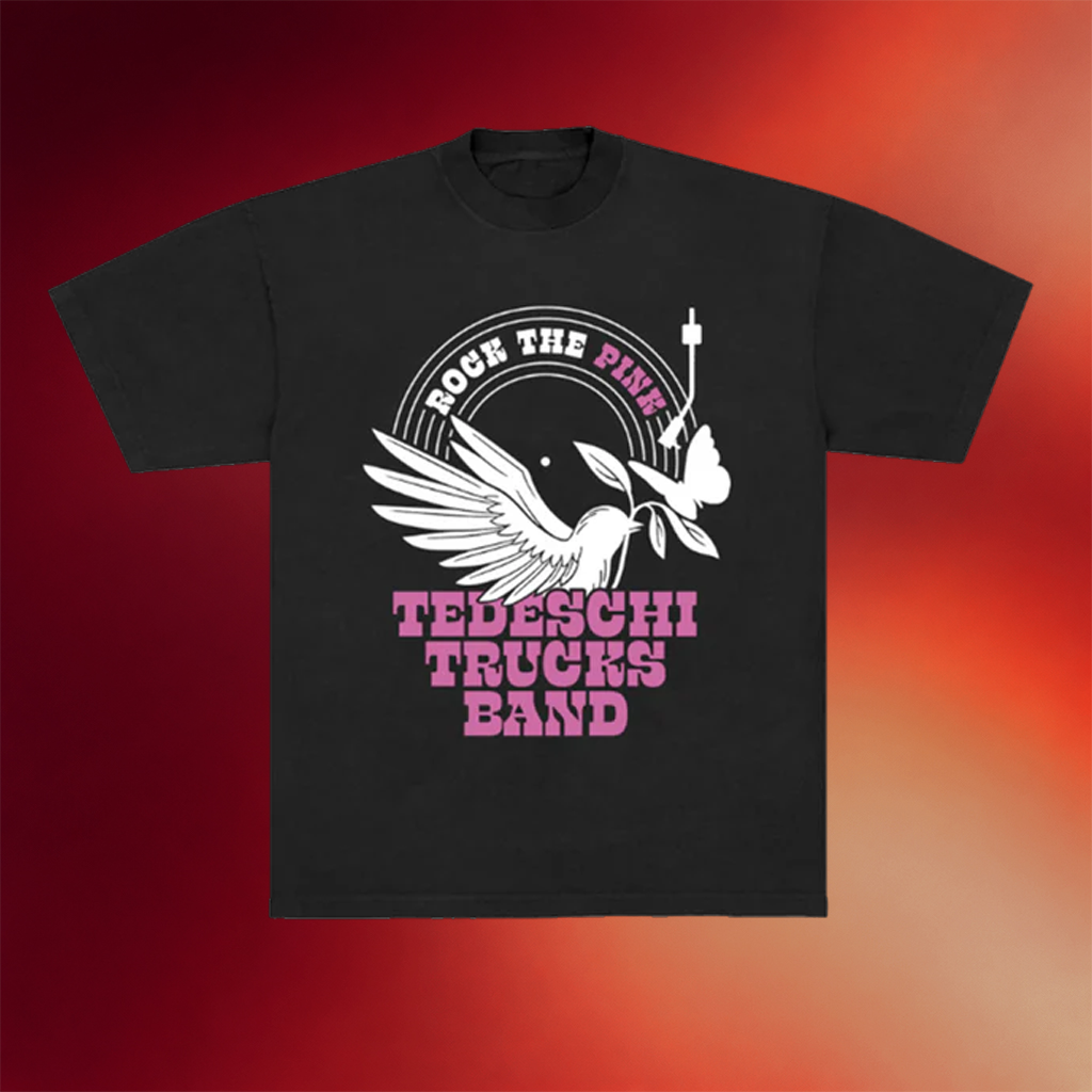 Tedeschi Trucks Band Merch Rock The Pink T-Shirt Presents For Rock Music Lovers