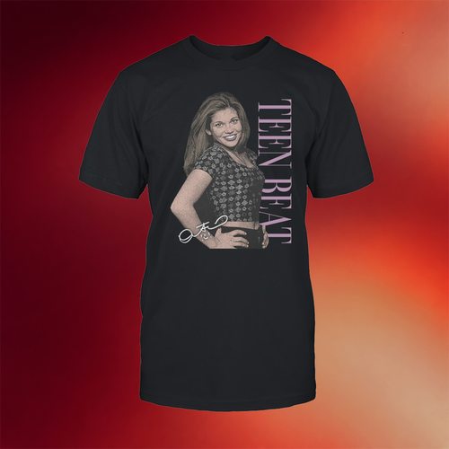 Teen Beat Merch Topanga Lawrence T-Shirt Black Teen Beat Shirt Gifts For Friends